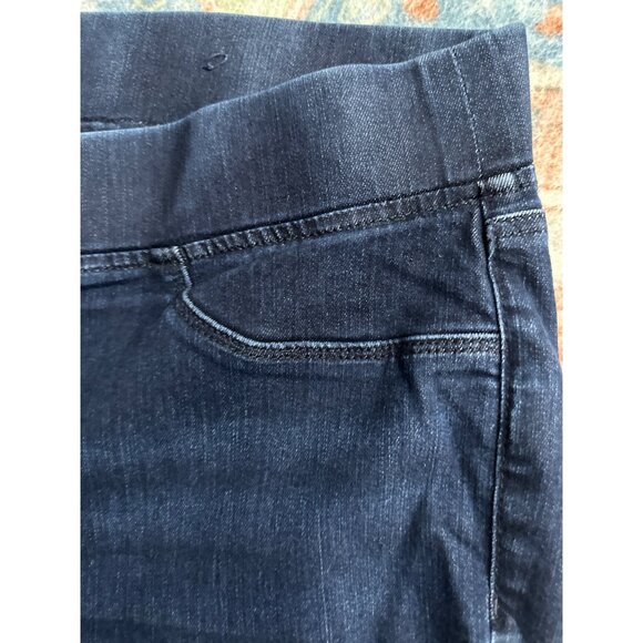 Talbots Flawless Pull-On Jegging 22WP Dark Wash Stretch Denim Comfort Everyday - Picture 3 of 11
